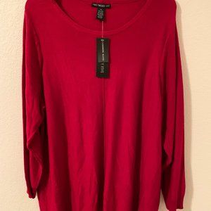 Two Twenty Five red sweater NWT
